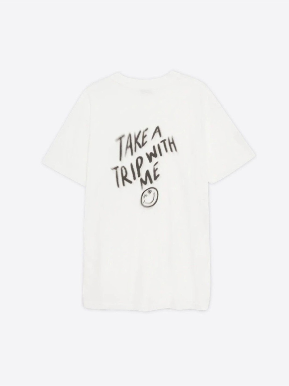 Anine Bing Walker Trip Tee in White